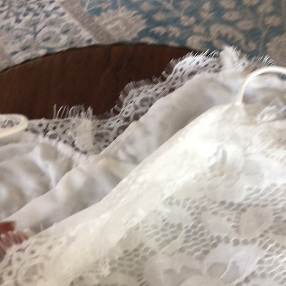 Gifted w purchase NWT White Lace Cami - Picture 4 of 5
